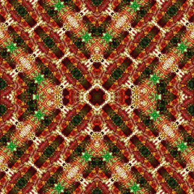 Kusursuz soyut kare deseni. Soyut arkaplan. Yaratıcı doku. Kaleydoskop sanatı