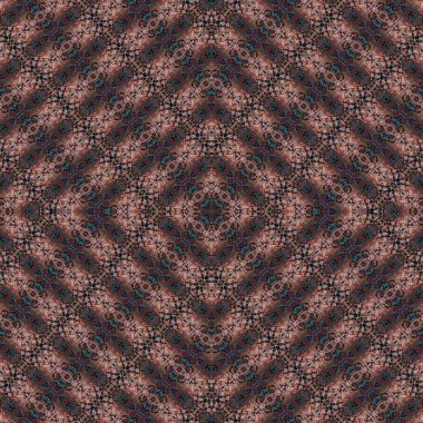 Kusursuz desenli soyut kare. Soyut arkaplan. Doku yaratıcı modern kaleydoskop