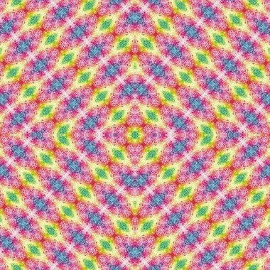 Kusursuz desenli soyut kare. Soyut arkaplan. Doku yaratıcı modern kaleydoskop