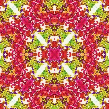 Kusursuz desenli soyut kare. Soyut arkaplan. Doku yaratıcı modern kaleydoskop