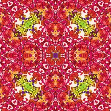 Kusursuz soyut kare deseni. Soyut arkaplan. Yaratıcı doku. Kaleydoskop sanatı