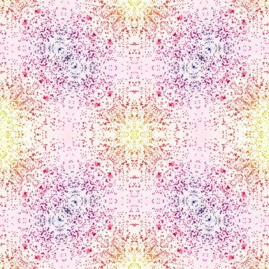 Kusursuz desenli soyut kare. Soyut arkaplan. Doku yaratıcı modern kaleydoskop