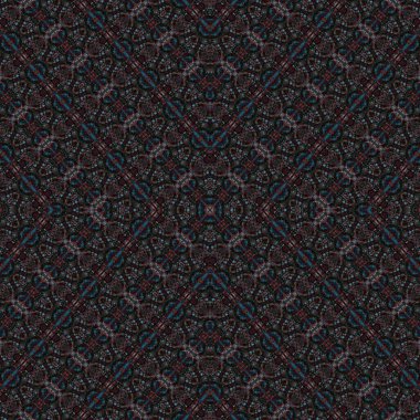 Kusursuz desenli soyut kare. Soyut arkaplan. Doku yaratıcı modern kaleydoskop