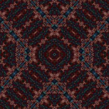 Kusursuz soyut kare deseni. Soyut arkaplan. Yaratıcı doku. Kaleydoskop sanatı