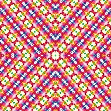 Kusursuz desenli soyut kare. Soyut arkaplan. Doku yaratıcı modern kaleydoskop