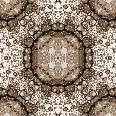 Kusursuz soyut kare deseni. Soyut arkaplan. Yaratıcı doku. Kaleydoskop sanatı