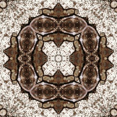 Kusursuz soyut kare deseni. Soyut arkaplan. Yaratıcı doku. Kaleydoskop sanatı