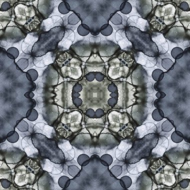 Kusursuz soyut kare deseni. Soyut arkaplan. Yaratıcı doku. Kaleydoskop sanatı