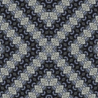 Kusursuz desenli soyut kare. Soyut arkaplan. Doku yaratıcı modern kaleydoskop