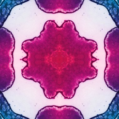 Kusursuz soyut kare deseni. Soyut arkaplan. Yaratıcı doku. Kaleydoskop sanatı