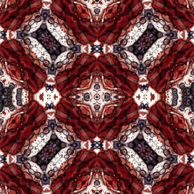 Kusursuz desenli soyut kare. Soyut arkaplan. Doku yaratıcı modern kaleydoskop