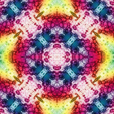 Kusursuz desenli soyut kare. Soyut arkaplan. Doku yaratıcı modern kaleydoskop