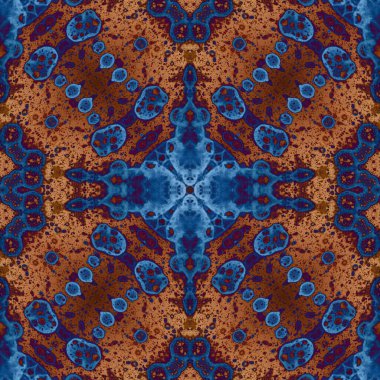 Kusursuz soyut kare deseni. Soyut arkaplan. Yaratıcı doku. Kaleydoskop sanatı