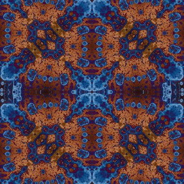 Kusursuz desenli soyut kare. Soyut arkaplan. Doku yaratıcı modern kaleydoskop