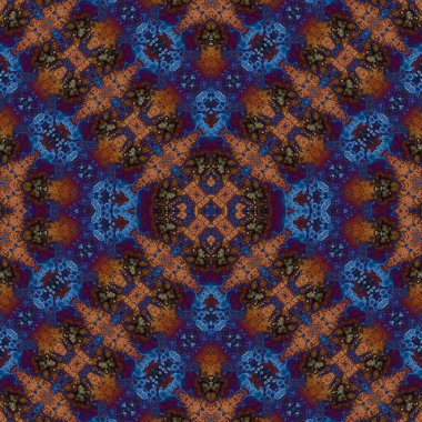 Kusursuz soyut kare deseni. Soyut arkaplan. Yaratıcı doku. Kaleydoskop sanatı