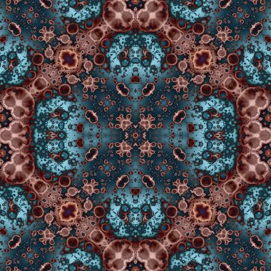 Kusursuz soyut kare deseni. Soyut arkaplan. Yaratıcı doku. Kaleydoskop sanatı