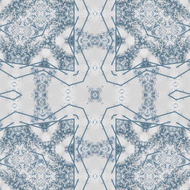 Kusursuz soyut kare deseni. Soyut arkaplan. Yaratıcı doku. Kaleydoskop sanatı