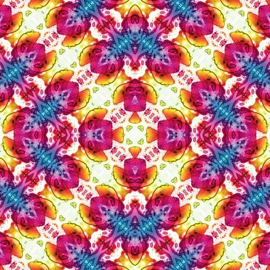 Kusursuz desenli soyut kare. Soyut arkaplan. Doku yaratıcı modern kaleydoskop