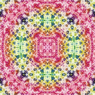 Kusursuz soyut kare deseni. Soyut arkaplan. Yaratıcı doku. Kaleydoskop sanatı