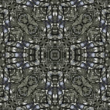 Kusursuz soyut kare deseni. Soyut arkaplan. Yaratıcı doku. Kaleydoskop sanatı