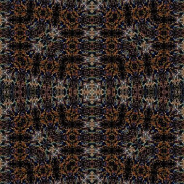 Kusursuz desenli soyut kare. Soyut arkaplan. Doku yaratıcı modern kaleydoskop