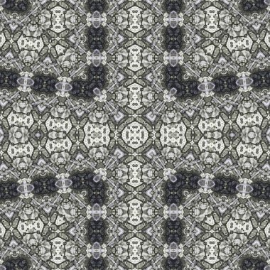 Kusursuz desenli soyut kare. Soyut arkaplan. Doku yaratıcı modern kaleydoskop