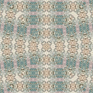 Kusursuz desenli soyut kare. Soyut arkaplan. Doku yaratıcı modern kaleydoskop