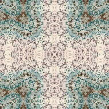 Kusursuz desenli soyut kare. Soyut arkaplan. Doku yaratıcı modern kaleydoskop