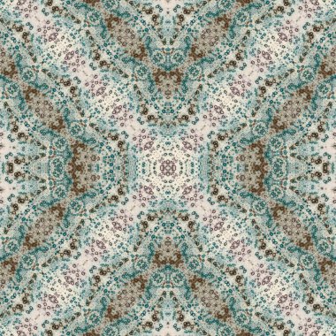 Kusursuz desenli soyut kare. Soyut arkaplan. Doku yaratıcı modern kaleydoskop