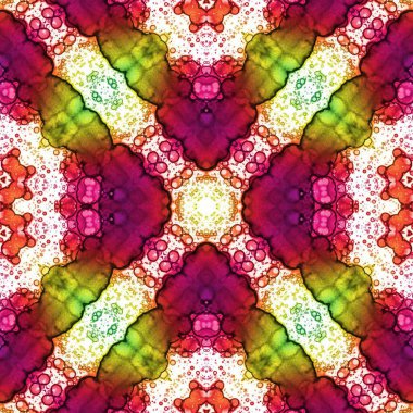 Kusursuz desenli soyut kare. Soyut arkaplan. Doku yaratıcı modern kaleydoskop