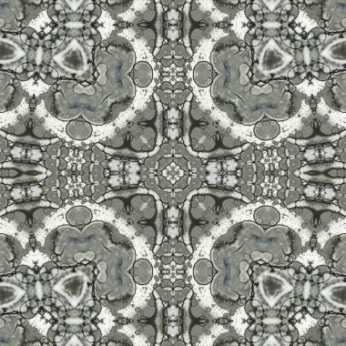 Kusursuz desenli soyut kare. Soyut arkaplan. Doku yaratıcı modern kaleydoskop