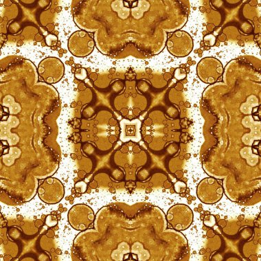 Kusursuz desenli soyut kare. Soyut arkaplan. Doku yaratıcı modern kaleydoskop