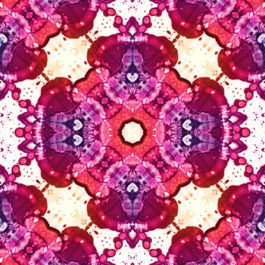 Kusursuz desenli soyut kare. Soyut arkaplan. Doku yaratıcı modern kaleydoskop