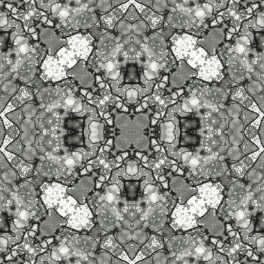 Kusursuz desenli soyut kare. Soyut arkaplan. Doku yaratıcı modern kaleydoskop