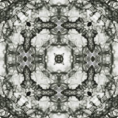 Kusursuz desenli soyut kare. Soyut arkaplan. Doku yaratıcı modern kaleydoskop