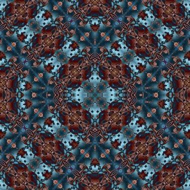 Kusursuz desenli soyut kare. Soyut arkaplan. Doku yaratıcı modern kaleydoskop