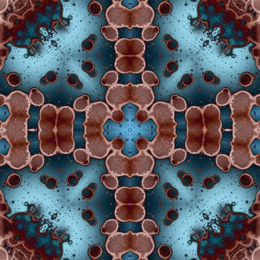 Kusursuz desenli soyut kare. Soyut arkaplan. Doku yaratıcı modern kaleydoskop