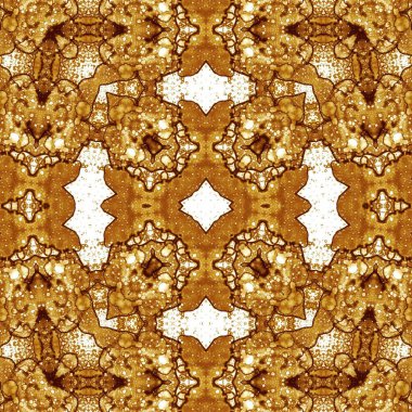 Kusursuz desenli soyut kare. Soyut arkaplan. Doku yaratıcı modern kaleydoskop