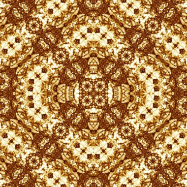 Kusursuz desenli soyut kare. Soyut arkaplan. Doku yaratıcı modern kaleydoskop