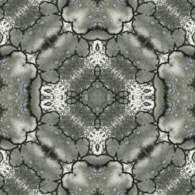 Kusursuz desenli soyut kare. Soyut arkaplan. Doku yaratıcı modern kaleydoskop