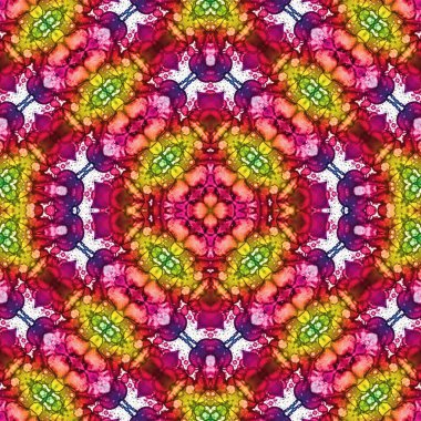 Kusursuz desenli soyut kare. Soyut arkaplan. Doku yaratıcı modern kaleydoskop