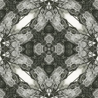 Kusursuz desenli soyut kare. Soyut arkaplan. Doku yaratıcı modern kaleydoskop