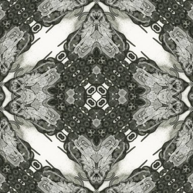 Kusursuz desenli soyut kare. Soyut arkaplan. Doku yaratıcı modern kaleydoskop