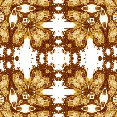 Kusursuz desenli soyut kare. Soyut arkaplan. Doku yaratıcı modern kaleydoskop