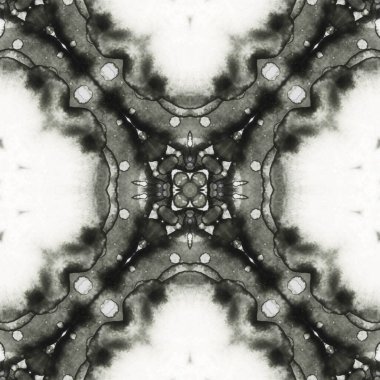 Kusursuz desenli soyut kare. Soyut arkaplan. Doku yaratıcı modern kaleydoskop