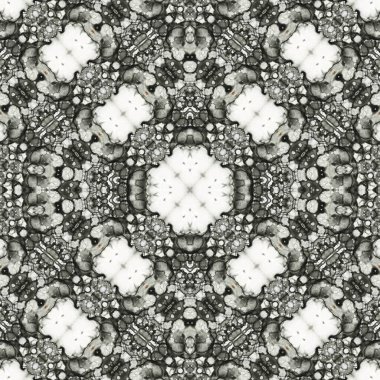 Kusursuz desenli soyut kare. Soyut arkaplan. Doku yaratıcı modern kaleydoskop