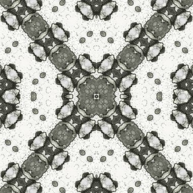 Kusursuz desenli soyut kare. Soyut arkaplan. Doku yaratıcı modern kaleydoskop