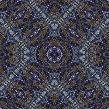 Kusursuz desenli soyut kare. Soyut arkaplan. Doku yaratıcı modern kaleydoskop