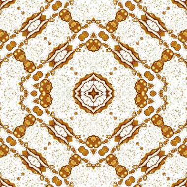 Kusursuz desenli soyut kare. Soyut arkaplan. Doku yaratıcı modern kaleydoskop