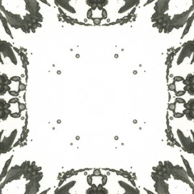 Kusursuz desenli soyut kare. Soyut arkaplan. Doku yaratıcı modern kaleydoskop